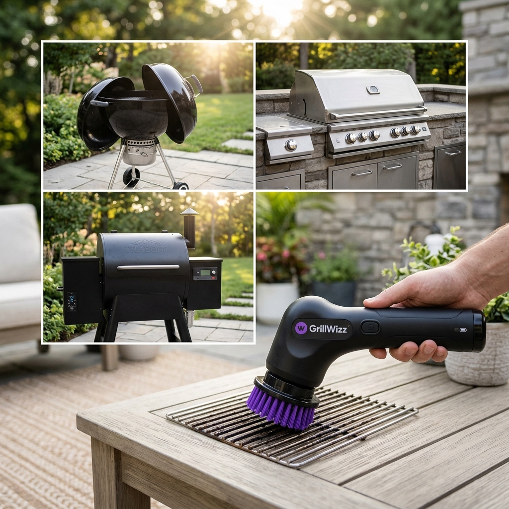 GrillWizz compatible with various grill types